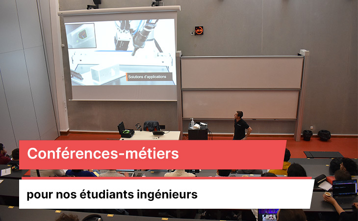Conférences Métiers – Télécom Saint-Étienne. Partagez votre expertise et inspirez les ingénieurs de demain !